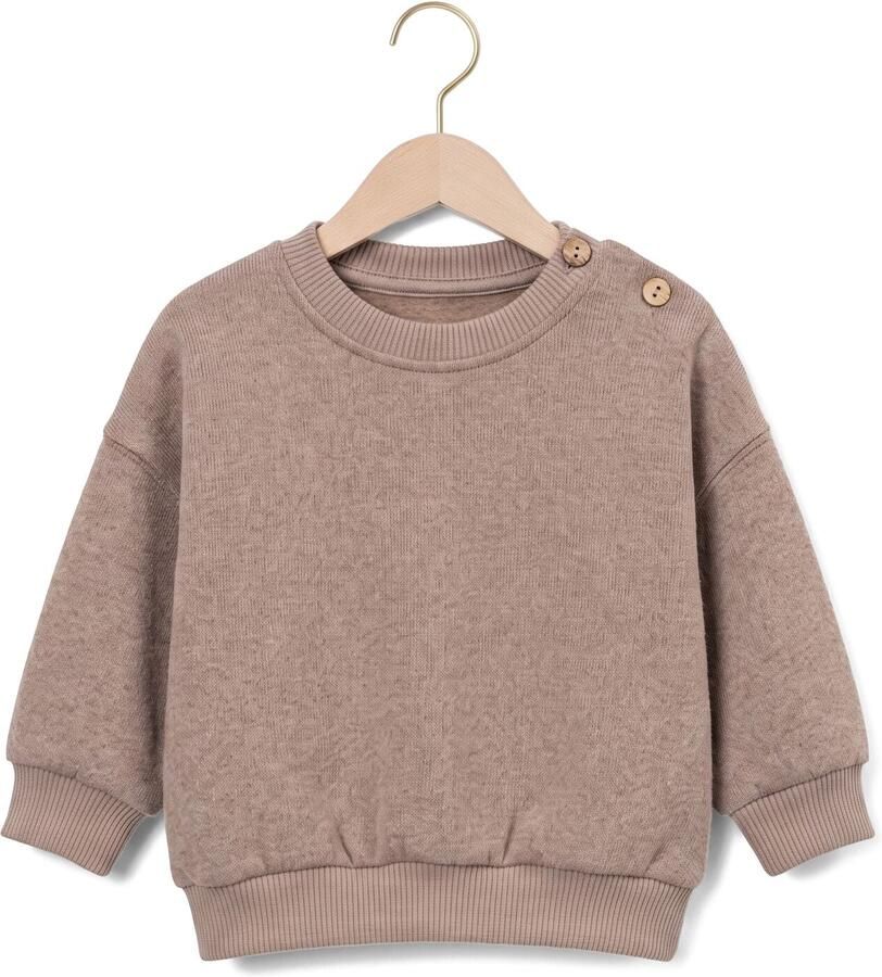 PLAY UP Baby Truien & Vesten Fleece Sweater Taupe
