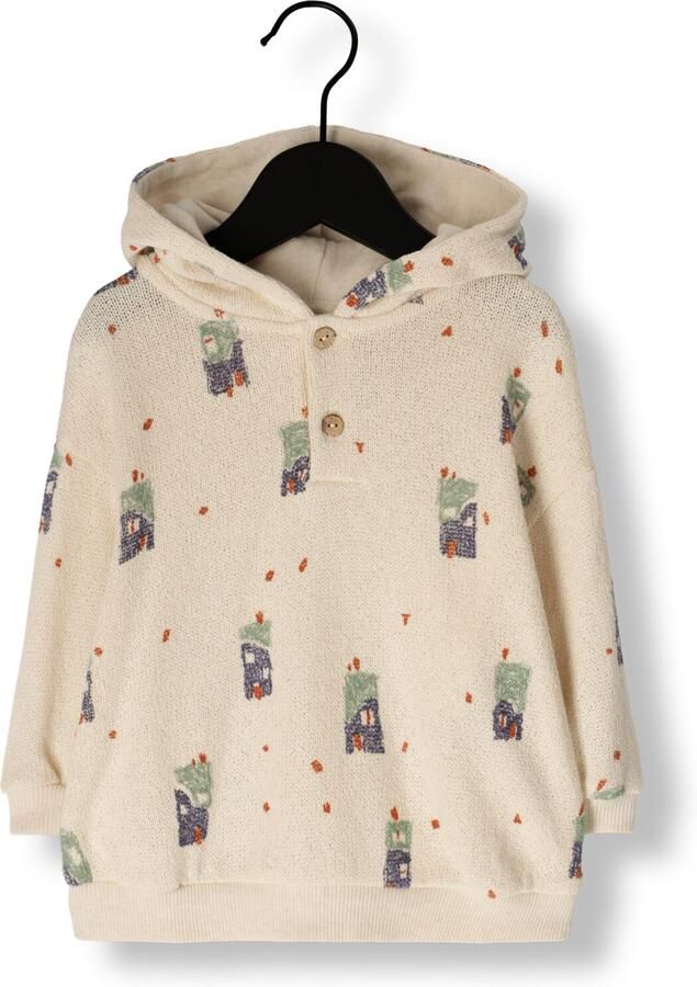 PLAY UP Baby Truien & Vesten Printed Jersey Sweater B Ecru