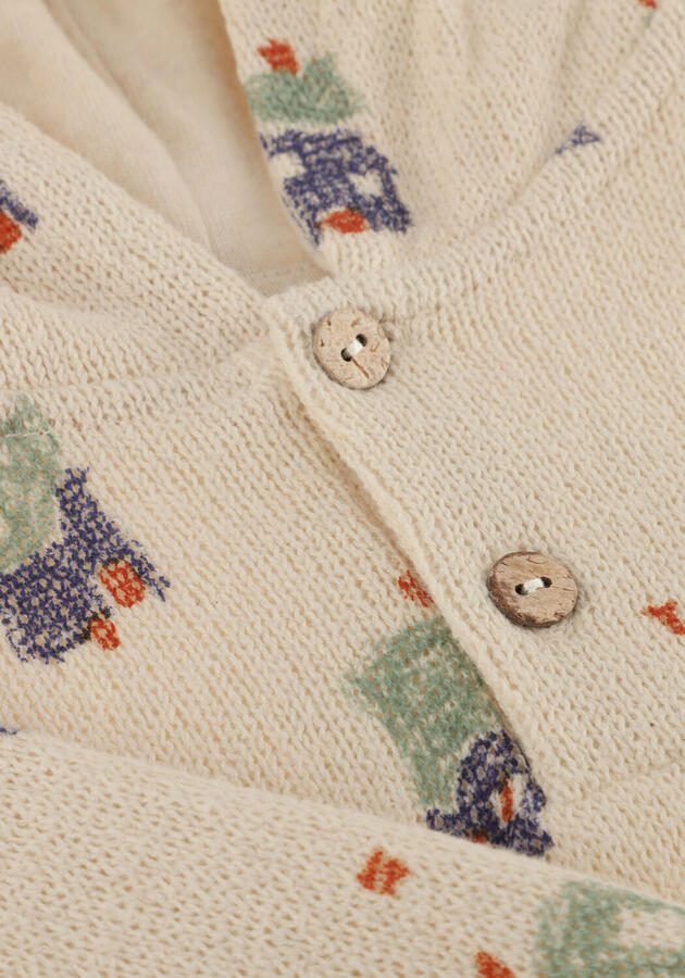 PLAY UP Baby Truien & Vesten Printed Jersey Sweater B Ecru - Foto 3
