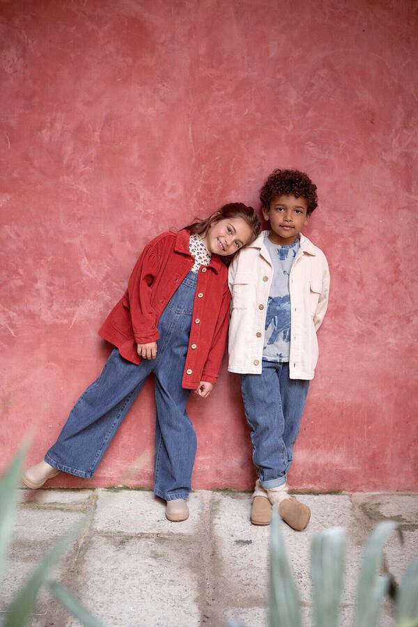 PLAY UP Jongens Broeken Denim Jumpsuit Blauw - Foto 2