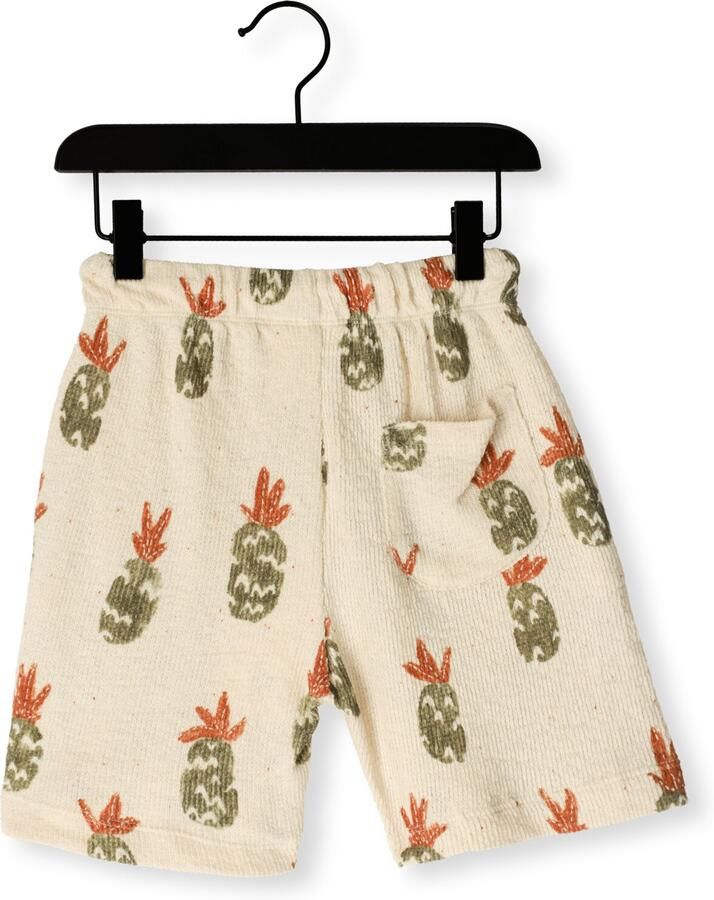 PLAY UP Jongens Broeken Printed Embellished Jersey Shorts B Ecru - Foto 2