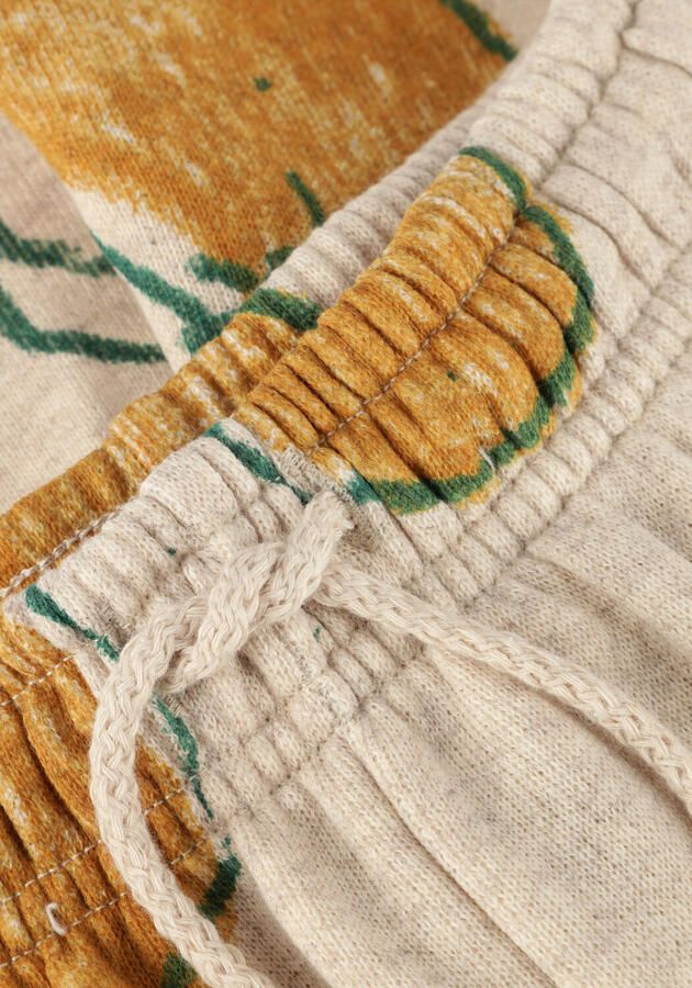 PLAY UP Jongens Broeken Printed Fleece Shorts Ecru - Foto 2