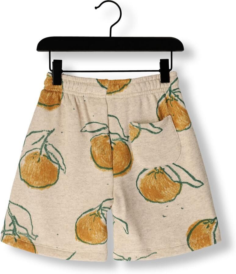 PLAY UP Jongens Broeken Printed Fleece Shorts Ecru - Foto 1