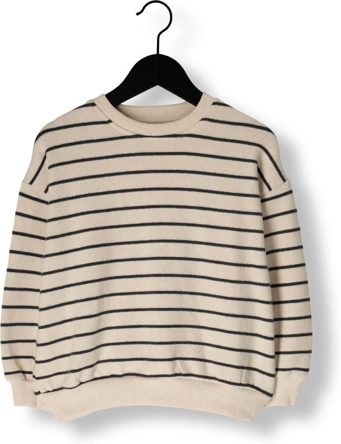 PLAY UP Jongens Truien & Vesten Striped Jersey Sweater P Creme - Foto 2