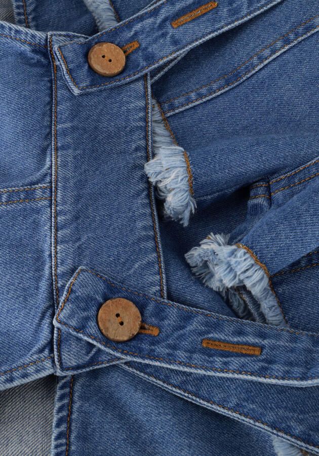 PLAY UP Meisjes Broeken Denim Dungaree Blauw - Foto 2