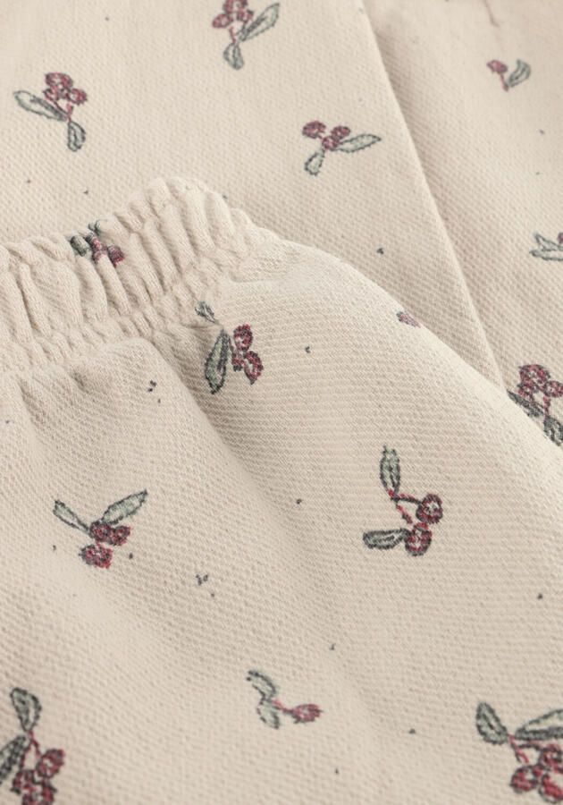 PLAY UP Meisjes Broeken Printed Twill Trousers Creme