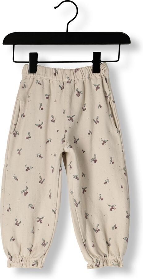 PLAY UP Meisjes Broeken Printed Twill Trousers Ecru - Foto 3