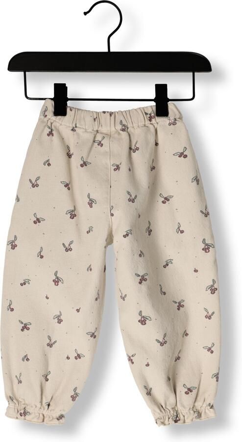 PLAY UP Meisjes Broeken Printed Twill Trousers Ecru - Foto 2