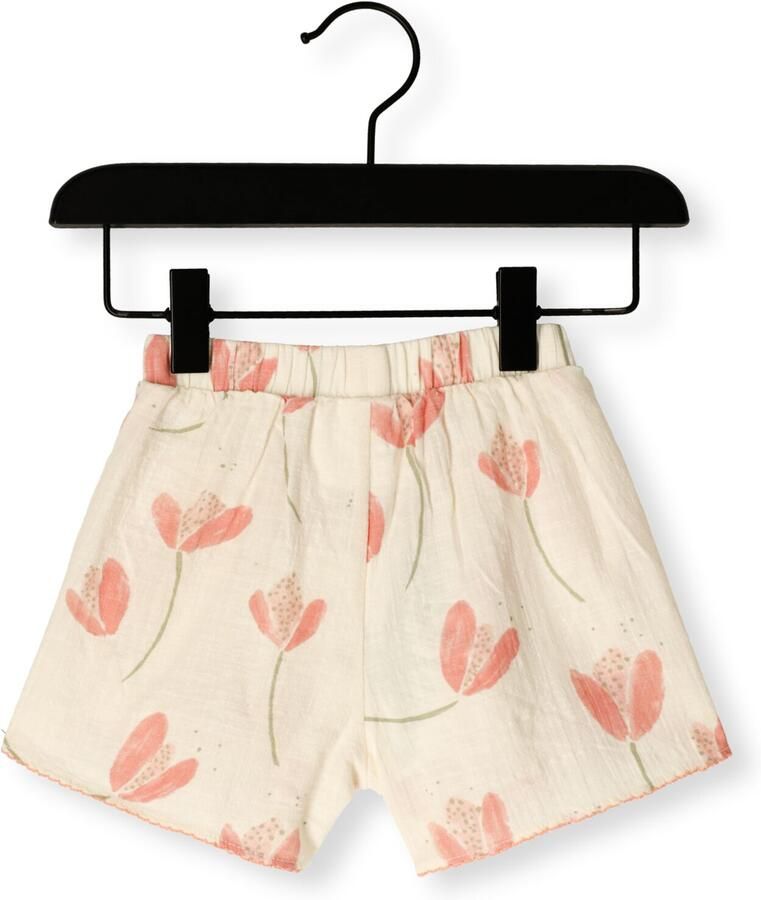 PLAY UP Meisjes Broeken Printed Woven Shorts Ecru - Foto 2
