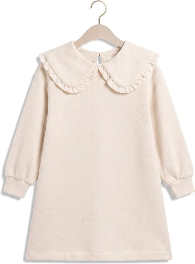 PLAY UP Meisjes Jurken Jersey Dress Ecru