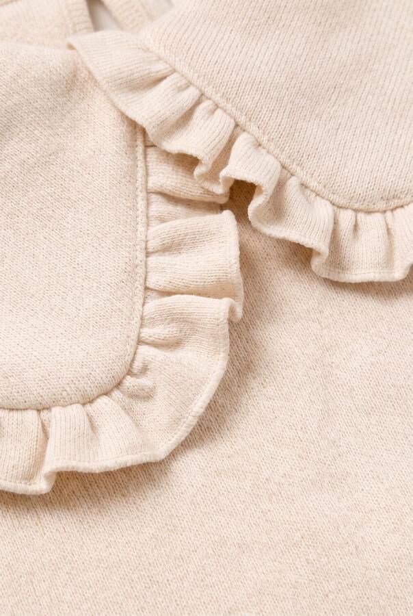 PLAY UP Meisjes Jurken Jersey Dress Ecru - Foto 2