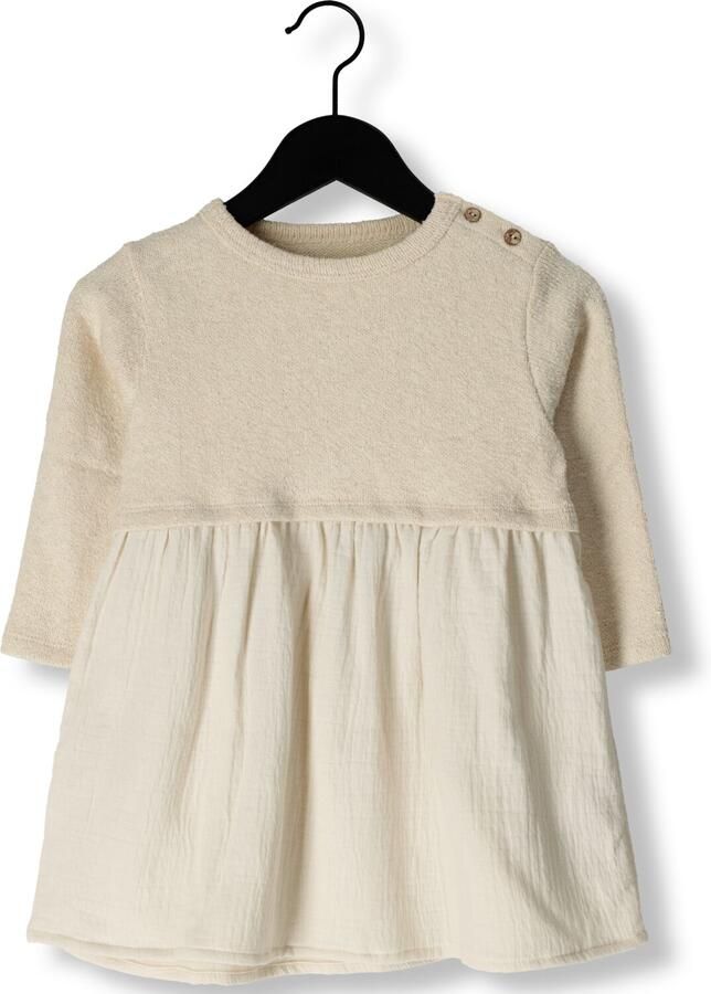 PLAY UP Meisjes Jurken Mixed Dress Ecru - Foto 3
