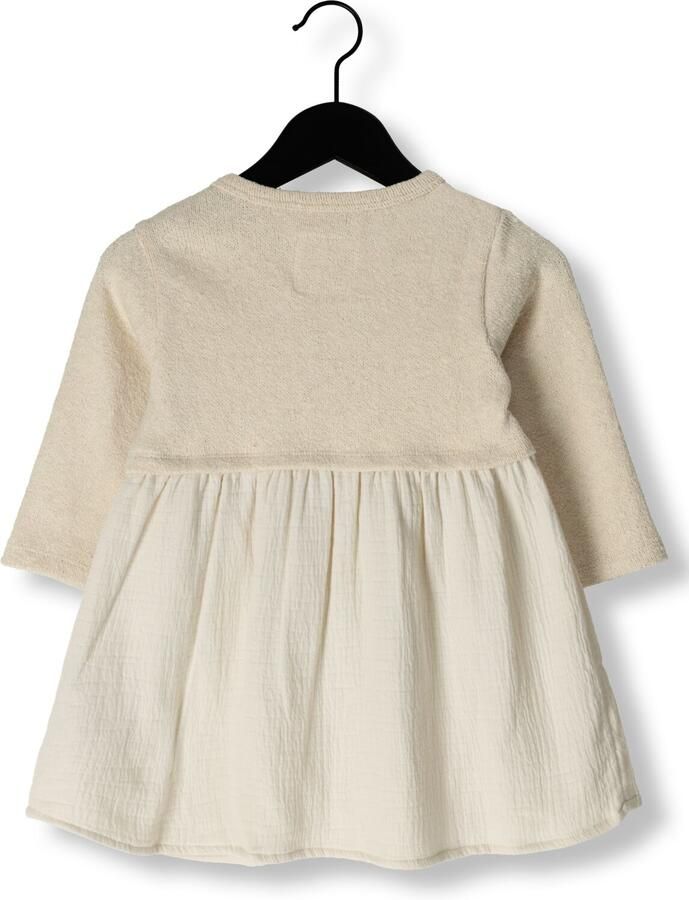 PLAY UP Meisjes Jurken Mixed Dress Ecru