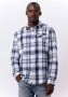 PME Legend Blauwe Casual Overhemd Long Sleeve Shirt Ctn Twill Check - Thumbnail 1