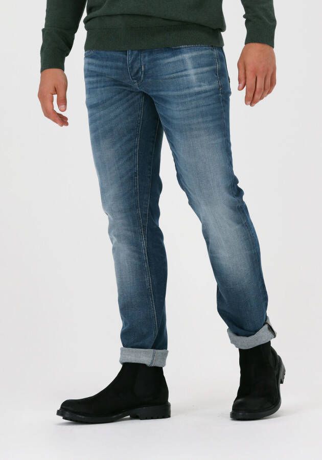 PME Legend regular straight fit jeans Commander blue tinted denim
