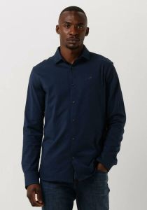PME Legend Donkerblauwe Casual Overhemd Long Sleeve Shirt Ctn Single Jersey