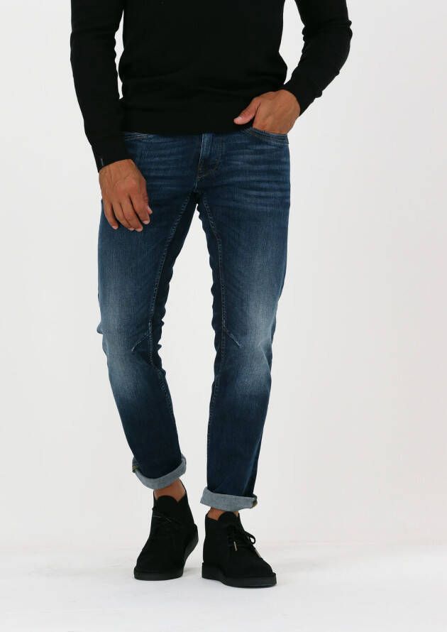 PME Legend Donkerblauwe Slim Fit Jeans Skymaster Dark Indigo Denim