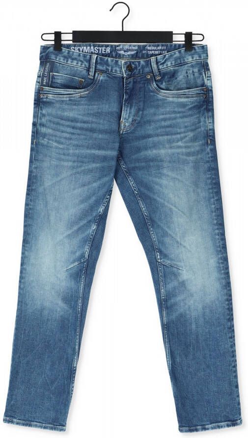 Donkerblauwe PME Legend Slim Fit Jeans Skymaster Royal Blue Vintage - Foto 2
