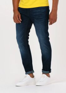 Donkerblauwe PME Legend Slim Fit Jeans Tailwheel Dark Shadow WAsh