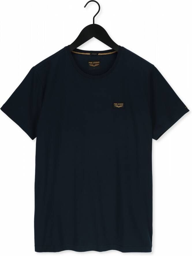 PME LEGEND Heren Polo's & T-shirts Short Sleeve R-neck Guyver Tee Donkerblauw