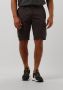 PME Legend Donkergrijze Korte Broek Cargo Shorts Stretch Broken Twill - Thumbnail 1