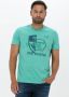 PME Legend Groene T-shirt Short Sleeve R-neck Single Jersey Gd - Thumbnail 1