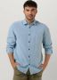 PME Legend Lichtblauwe Casual Overhemd Long Sleeve Shirt Ctn linen 2 Tone - Thumbnail 1