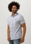 PME LEGEND Heren Overhemden Short Sleeve Shirt Print On Pique Jersey Lichtblauw - Thumbnail 1