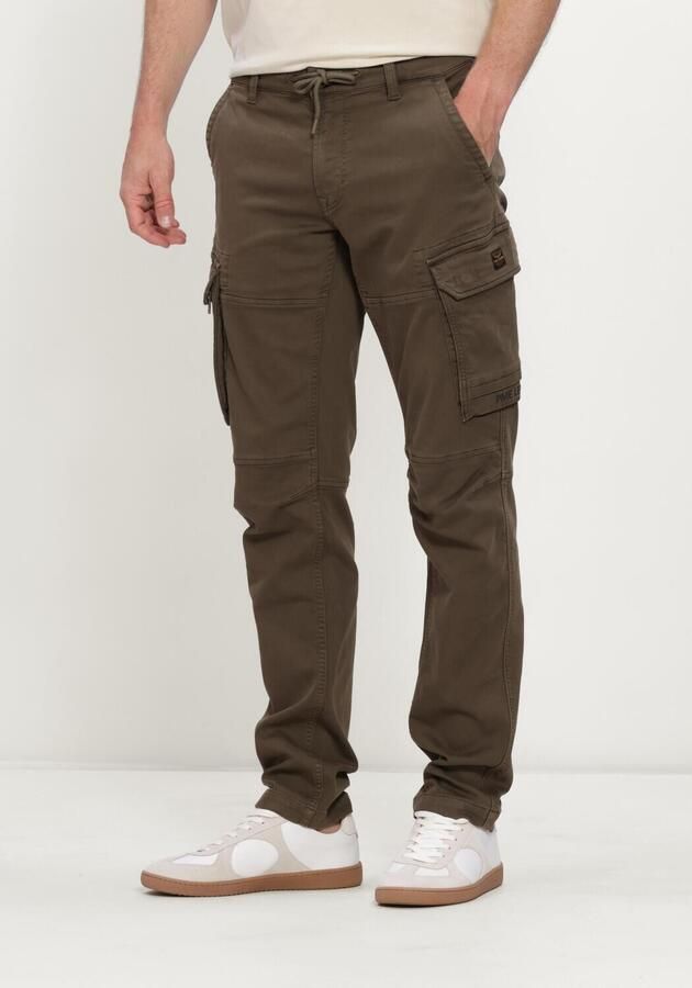 PME LEGEND Heren Broeken Expedizor Cargo 2.0 Colored Sweat Bruin