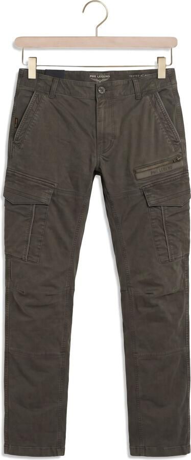 PME LEGEND Heren Broeken Nordrop Cargo 3.0 Micro Allover Print Khaki - Foto 4