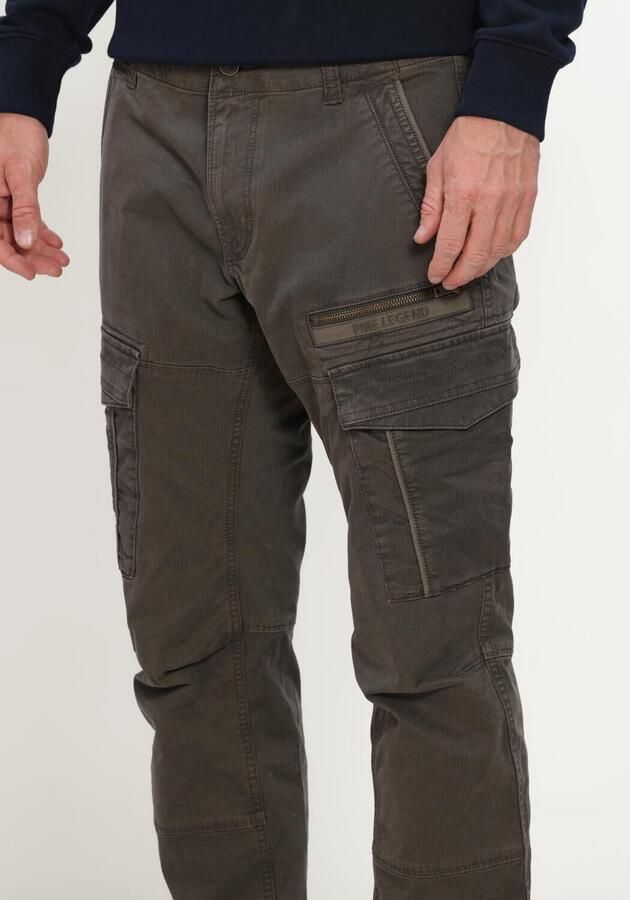 PME LEGEND Heren Broeken Nordrop Cargo 3.0 Micro Allover Print Khaki - Foto 3