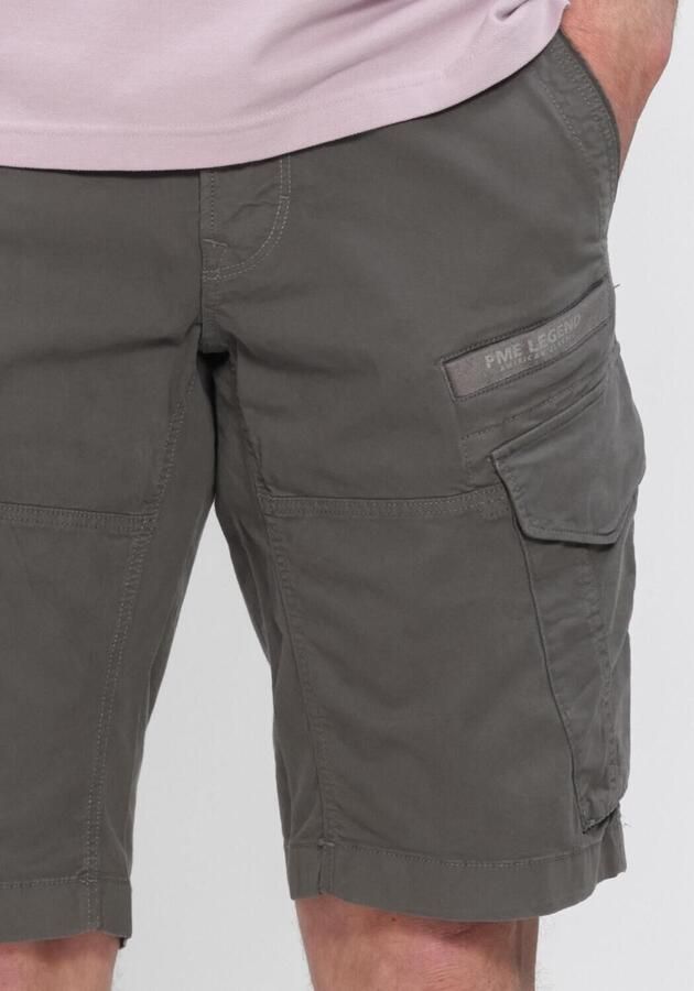 PME Legend tapered fit cargo bermuda s met klepzakken model 'Nordrop' - Foto 4