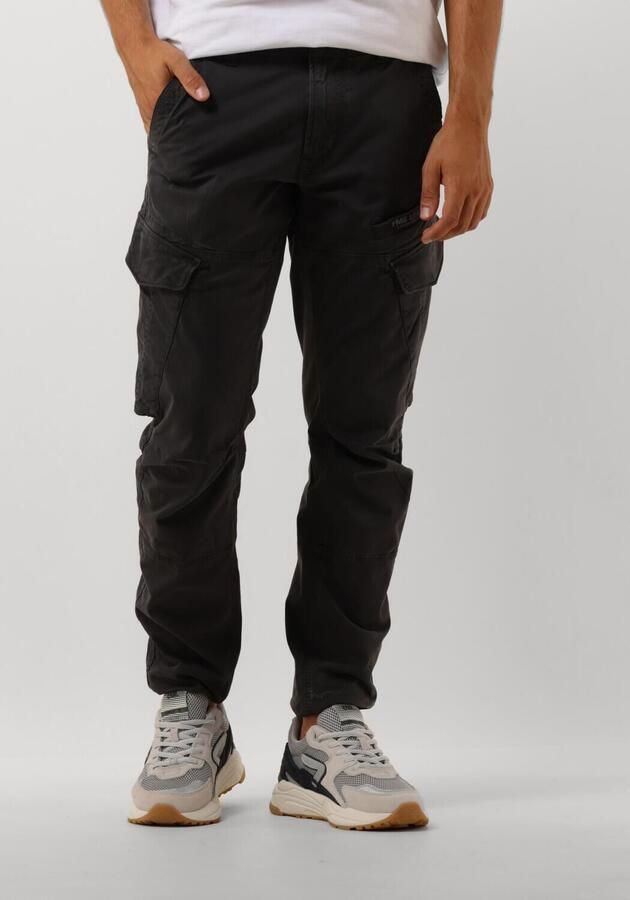 PME Legend Slim fit cargobroek met labeldetail model 'NORDROP' - Foto 4