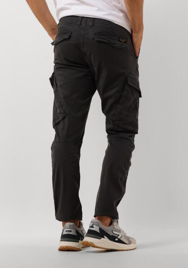 PME Legend Slim fit cargobroek met labeldetail model 'NORDROP'