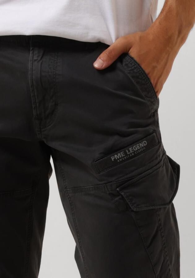PME Legend Slim fit cargobroek met labeldetail model 'NORDROP' - Foto 2