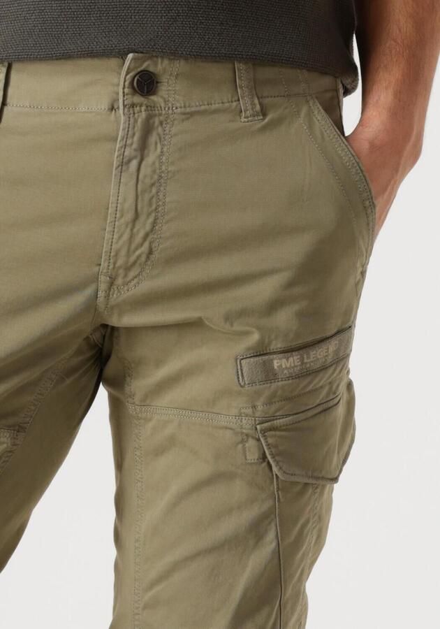 PME Legend Tapered fit cargobroek met labelprint model 'NORDROP' - Foto 2