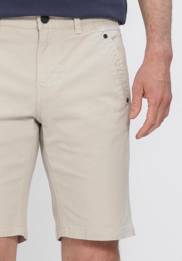 PME LEGEND Heren Broeken Spector Chino Shorts Fancy Structure Zand - Foto 4