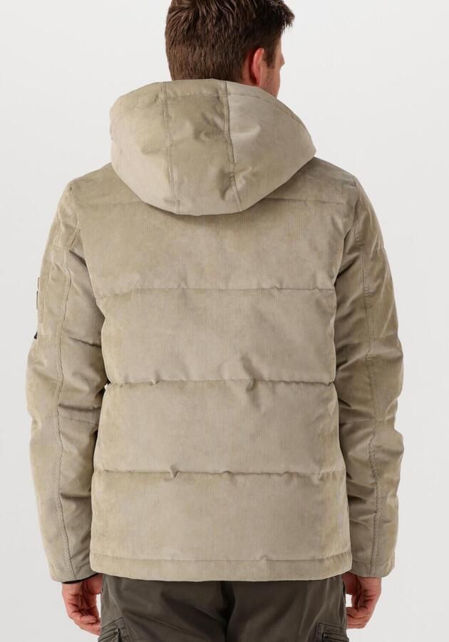 PME Legend corduroy gewatteerde jas beige - Foto 2