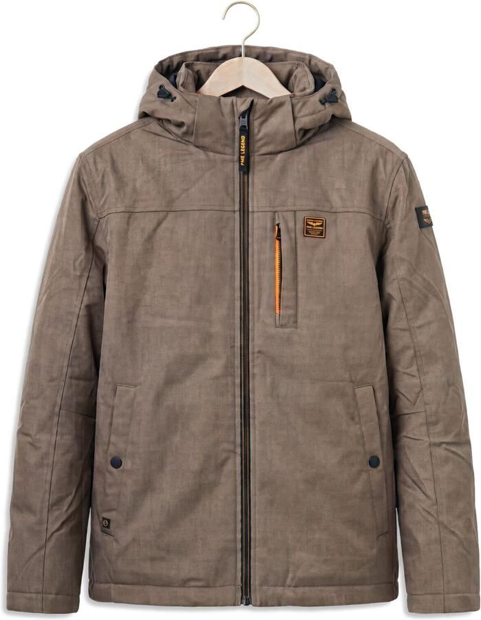 PME LEGEND Heren Jassen Semi Long Jacket Strator Melange Twill Khaki - Foto 2