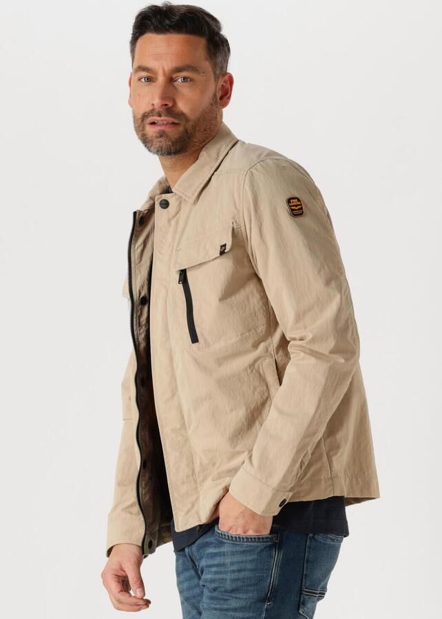 PME LEGEND Heren Jassen Short Jacket Aerovann High Dense Crunch Zand - Foto 4
