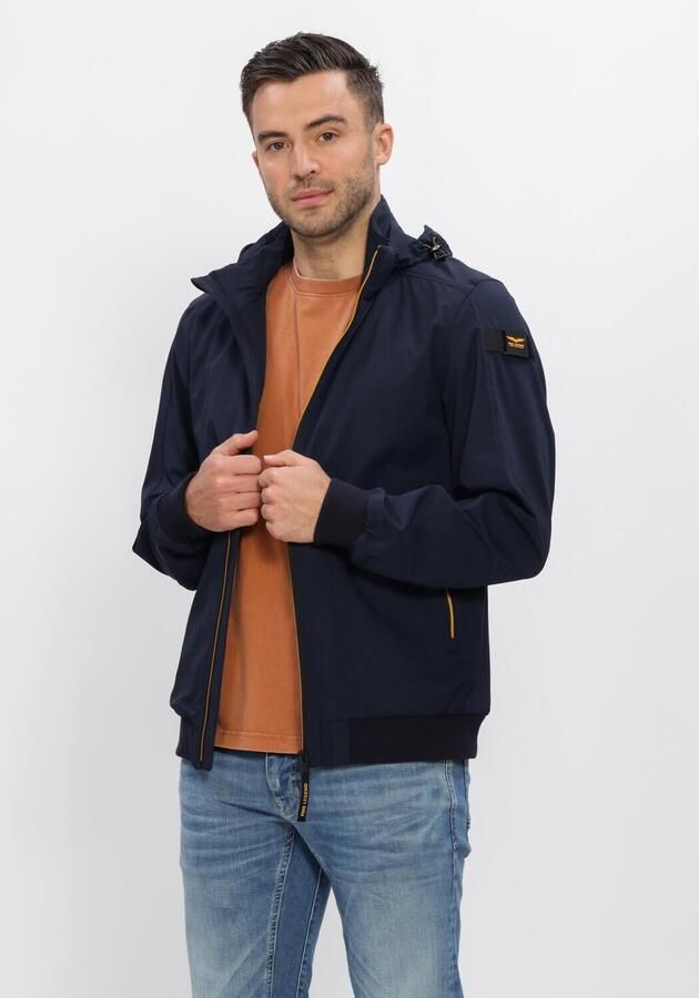 PME LEGEND Heren Jassen Stretch Flightjacket Donkerblauw