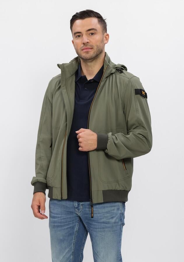 PME LEGEND Heren Jassen Stretch Flightjacket Khaki