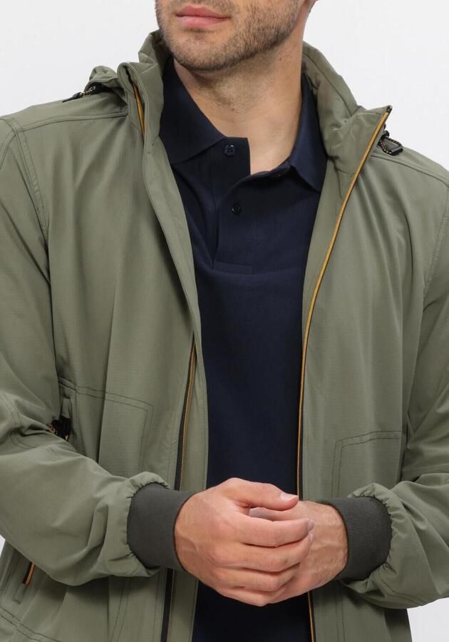 PME LEGEND Heren Jassen Stretch Flightjacket Khaki - Foto 3