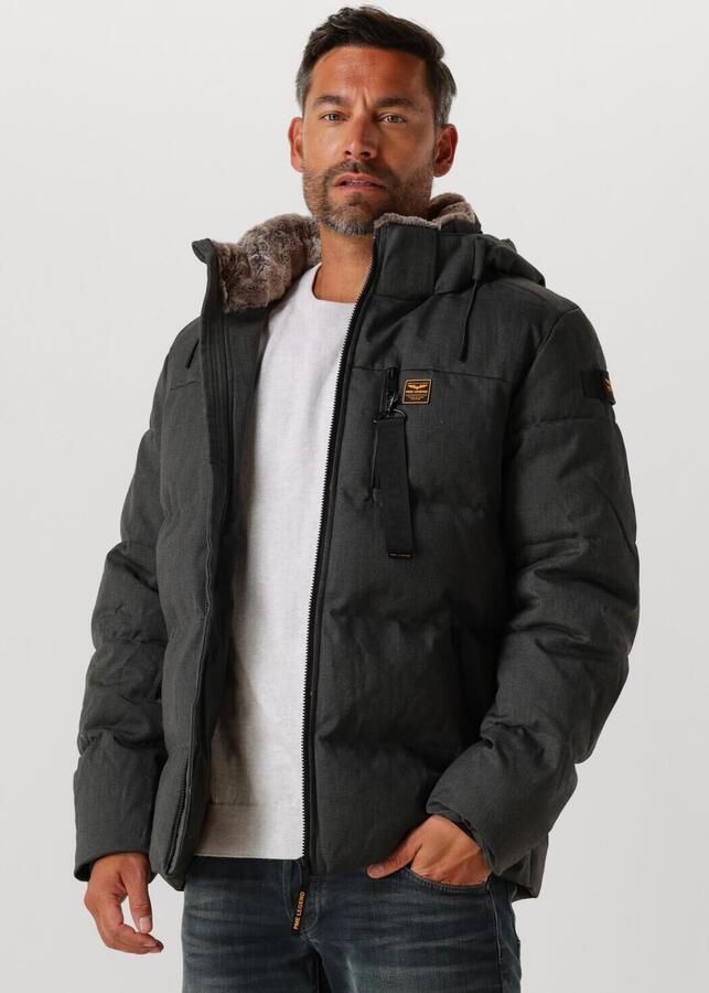 PME Legend Regular fit gewatteerd jack met viscose model 'YET' - Foto 4