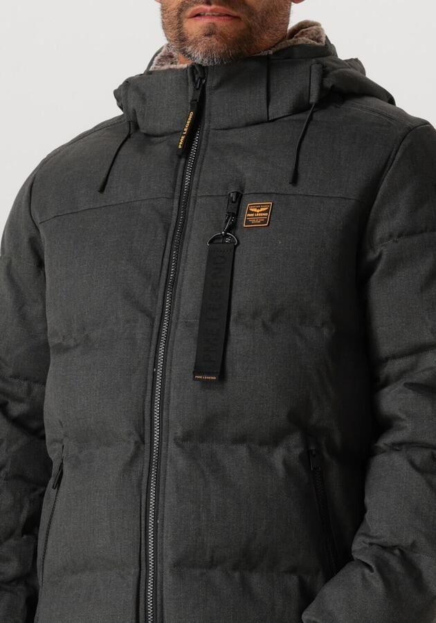 PME Legend Regular fit gewatteerd jack met viscose model 'YET' - Foto 3
