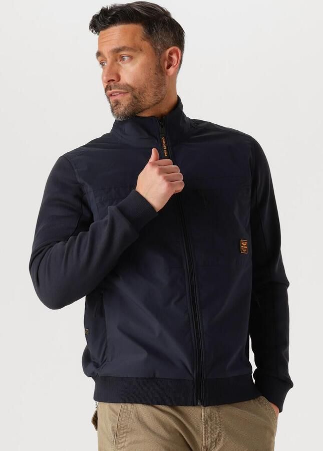 PME LEGEND Heren Jassen Zip Jacket Sweat Mixed Padded Blauw - Foto 4