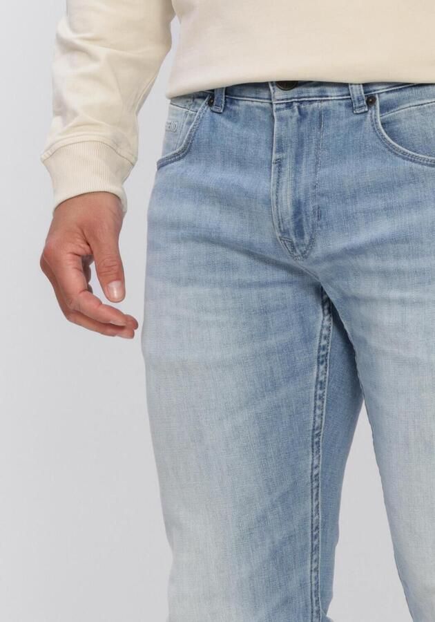 PME Legend NIGHTFLIGHT regular fit jeans met textuur lichtblauw - Foto 3