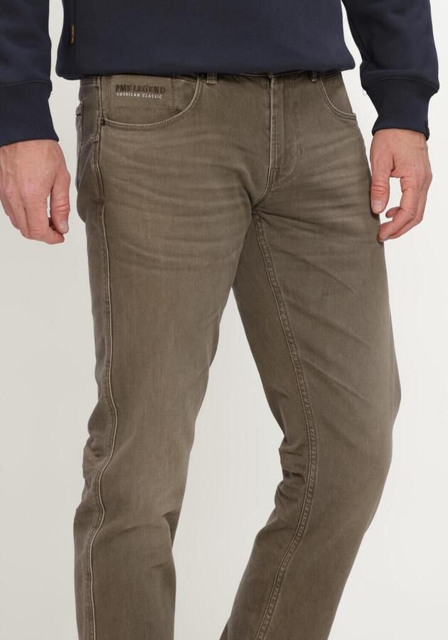 PME LEGEND Heren Jeans Nightflight Washed Sweat Khaki - Foto 3