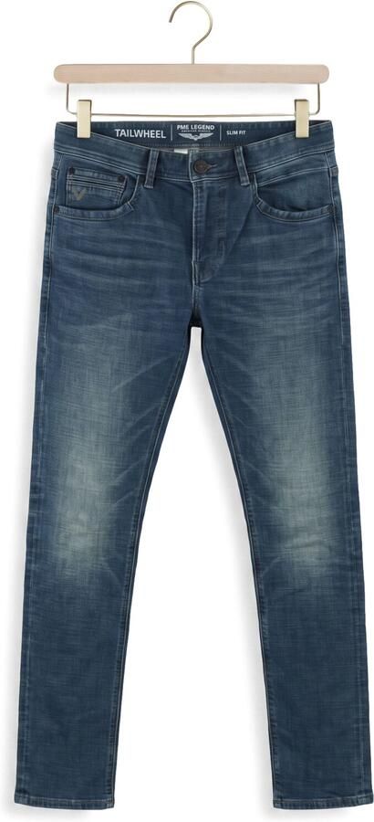 PME Legend TAILWHEEL slim fit jeans donkerblauw - Foto 4