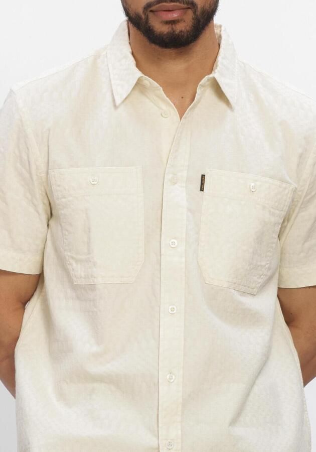 PME LEGEND Heren Overhemden Cooper Barry Jacquard Creme - Foto 4